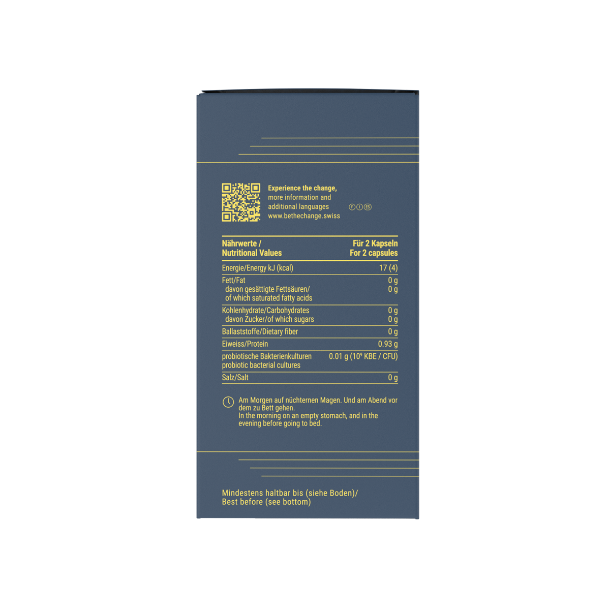 Colostrum & Probiotics-THE CHANGE