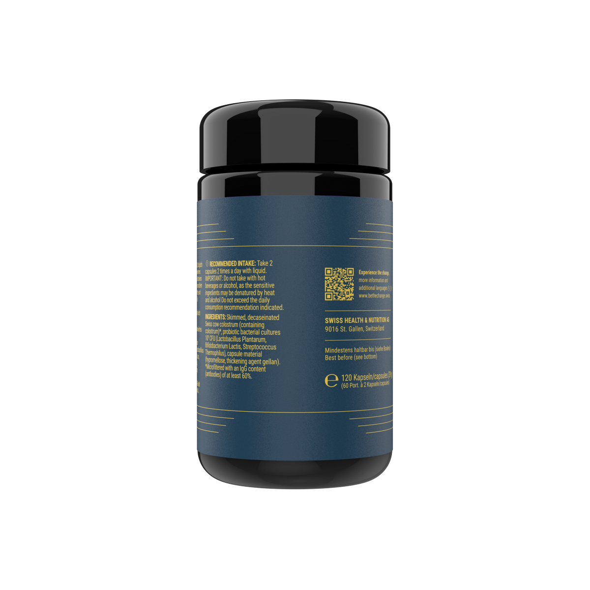 Colostrum & Probiotics-THE CHANGE