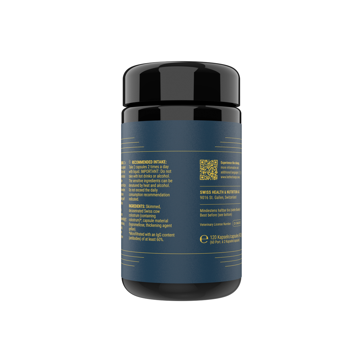 Colostrum Gold Standard-THE CHANGE