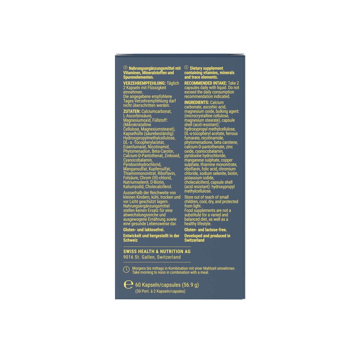 Multi Vitamins & Minerals Complex