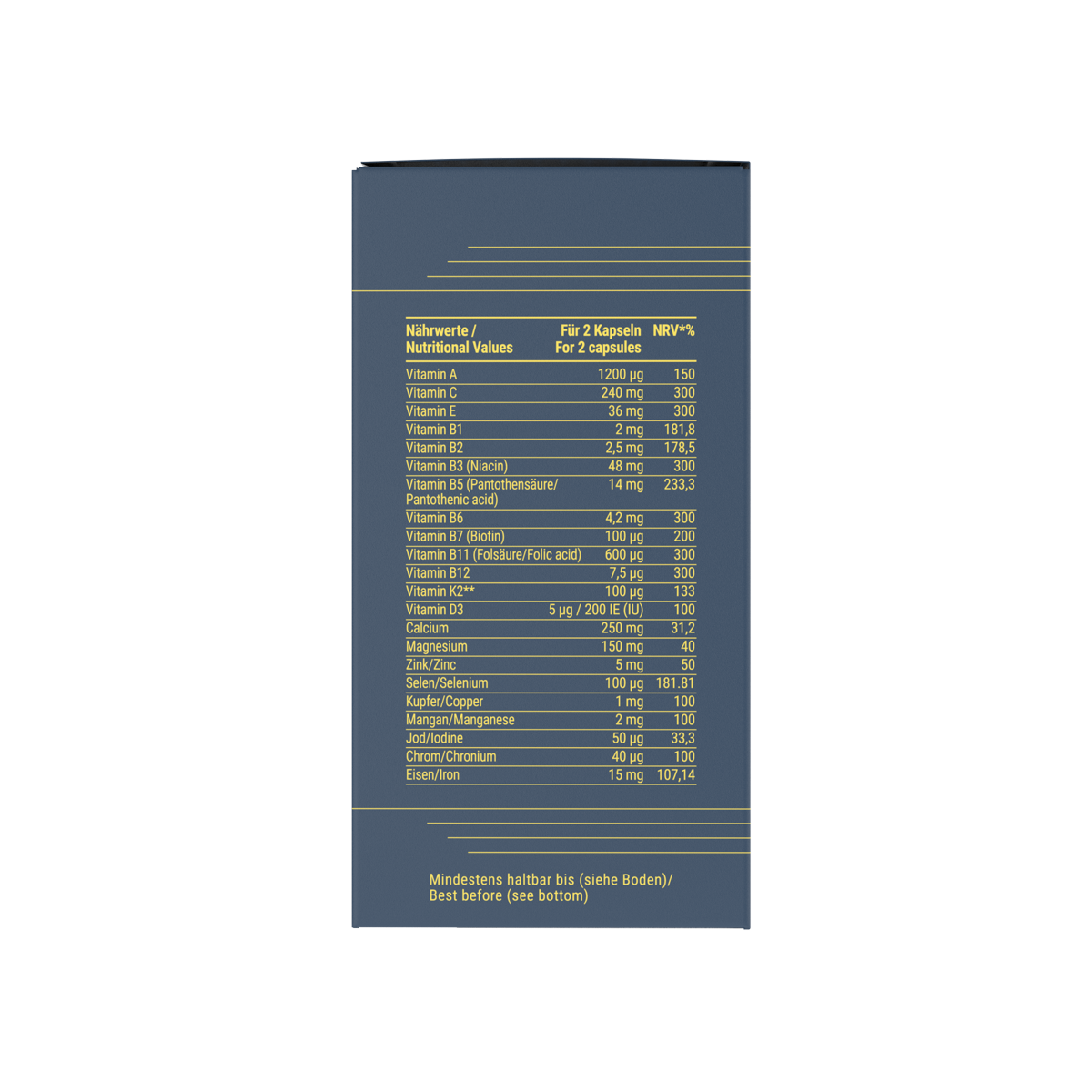 Multi Vitamins & Minerals Complex