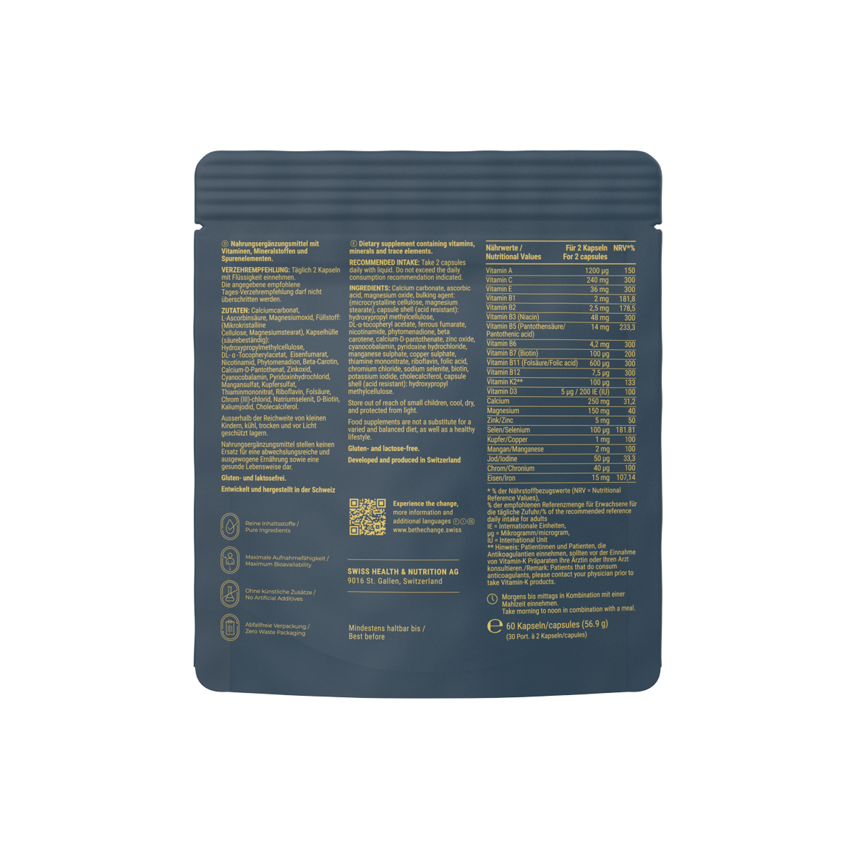 Multi Vitamins & Minerals Complex